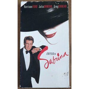 Sabrina 1996 VHS Harrison Ford Julia Ormond Paramount Classic Movie Vintage